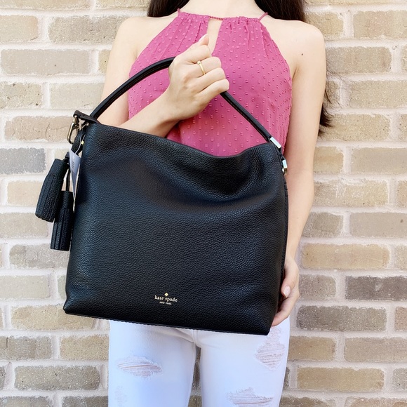 ‼️SALE‼️ Kate spade Satchel Black Crossbody - Picture 2 of 8